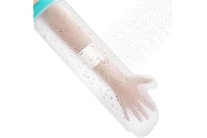 ForestM Hand Cast Cover, Waterproof Cast Cover for Shower Arm, Reusable Arm Cast Protector, Comfortable Watertight Seal for Bandages, Plaster Casts, Wound Care, Surgery Recovery and Injury Protection