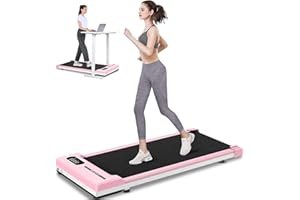 HOME FITNESS CODE Tapis roulant salvaspazio, 2.5HP, Schermo LCD ad alta definizione, 2 metodi di controllo, Walking pad mini, Carico massimo di 120 kg, Tapis roulant elettrico