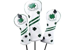 Hauni Golf Club Headcovers Numbered 1, 3, X, Fits Oversized Drivers, Fairway Wood Hybrid Cover Headcover