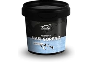 BEMBO QUALITÀ D'AUTORE Nasi Goreng Bembo 40 g - De la Tradición Indonesiana, una Mezcla de Especias Universal para Arroz, Carne y Verduras