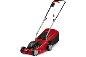 Einhell Tondeuse à Gazon électrique GC-EM 1032 (1000 W, Largeur de Coupe 32 cm, Bac de Ramassage 30 L)