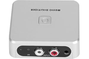 ITONASH Music Digitizer, Left & Right Channels MP3 Converter U Disk/SD Card, MP3 Digitizer, 128Kbps, With Super Fast Converting, For Real-Time Condition Control