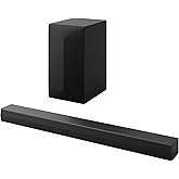 LG S60T - Barra de Sonido Inteligente, 340W, 3.1 Canales, Sonido Envolvente Dolby Digital y DTS, Amplia Conectividad, HDMI, B