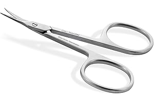 OTTO HERDER MANICURE OTTO HERDER HAUTSCHERE - Extra scharfe Nagelhautschere zum Schneiden abstehender Nagelhaut 8,5 cm nachstellbarer Schraube - Hautschere Turmspitze Extra Fein mit 1,5 cm großer scharfer Schneide