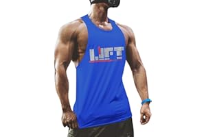 Tuopuda Canotta Uomo Bodybuilding Cotone Canottiera Palestra Senza Maniche Muscolo Formazione Veste sotto Maglie Sportive Tank Top T-Shirt