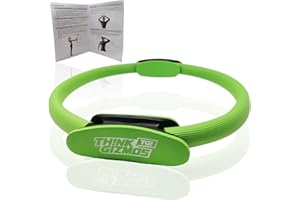 ‎THINK GIZMOS Think Gizmos XN017 Pilates-Ring mit doppeltem Griff, magischer Fitnesskreis, Widerstandstrainingsgerät, ideal für Yoga, Physiotherapie und Muskelaufbau