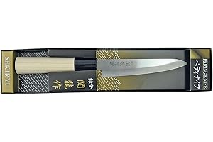 Seki Riu SR700 Couteau Japonais Acier/Bois Beige/Inox 24 x 2,5 x 2,3 cm