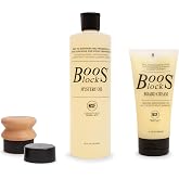 Boos Block Cutting Board Care Set - Wax Cutting Board | Mystery Oil (16 fl oz) + Board Cream (5 fl oz) + Applicator - Cutting