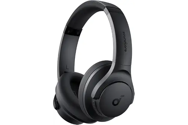 Soundcore Q20i Cascos Inalámbricos Bluetooth con Cancelación de Ruido Activa Híbrida by Anker, Reproducción ANC 40 Horas, Hi-Res Audio, Personalización vía App, Modo Transparencia, Graves Profundos