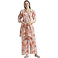 Leriya Fashion Women's Cotton Blend Kurta Set