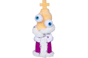 THE AMAZING DIGITAL CIRCUS Amazing Digital Circus Deluxe Kinger Plush Figure, 8"/20.3 CM Figure Made With Premium Materials Embroidery, Collect Caine, Pomni, Kinger, Jax And Ragatha