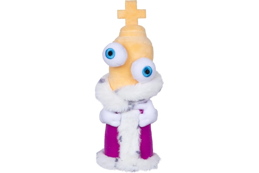 Amazing Digital Circus Deluxe Kinger Plush Figure, 8"/20.3 CM Figure Made With Premium Materials Embroidery, Collect Caine, Pomni, Kinger, Jax And Ragatha