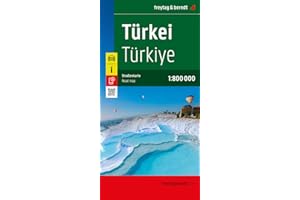 Türkei, Straßenkarte 1:800.000, freytag & berndt (freytag & berndt Auto + Freizeitkarten)