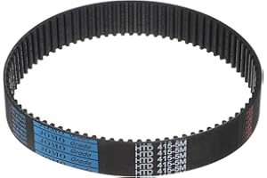 sourcing map HTD-5M Gummi Zahnriemen 415mm Umfang x 25mm Breite x 3,6mm Höhe, 83 Zähne Gummizahnriemen Keilriemen Antriebsriemen geschlossen Zahnriemenscheiben, 5mm Steigung