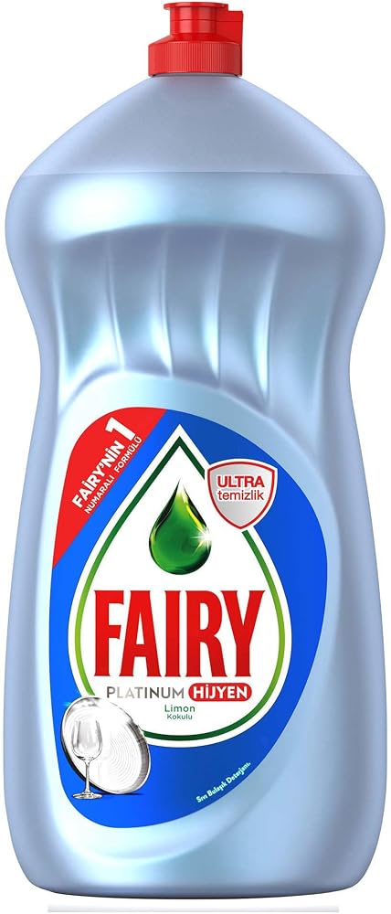 Fairy Platinum Hijyen Sıvı Bulaşık Deterjanı 1500 ml Limon Kokulu
