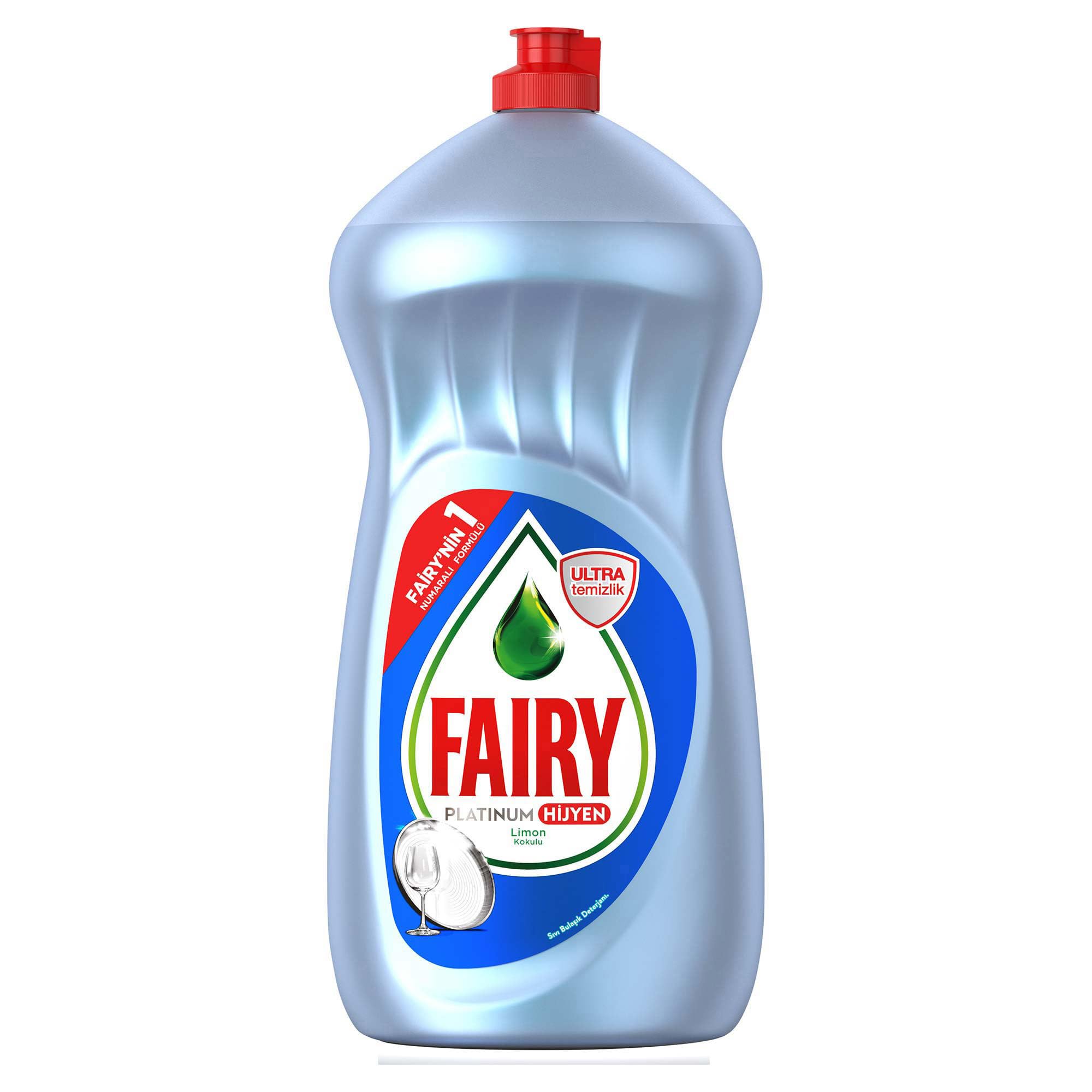 Fairy Platinum Hijyen Sıvı Bulaşık Deterjanı 1500 ml Limon Kokulu