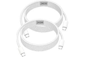240 W USB-C till USB-C kabel 2M+2M,USB-C-laddningskabel Snabbladdningskabel