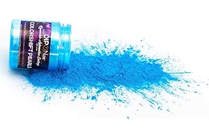 ‎DIPON.DE HIGH PERFORMANCE LIQUIDS & PIGMENTS Epoxidharz Farbpigmente 24 Karat Blue Colorshift Pearl für Giessharz Beton Seifenfarbe Farbpulver Nail Art UV Gel Autolack Flüssiggummi mit Metallic Perlglanz Effekt Schimmer Pulver Pigmente (5 Gramm)