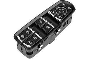 AKOZON Interruptores de botón pulsador, interruptor de control de ventana principal para Cayenne Panamera 2011-2016 7PP-959-858-M-DML