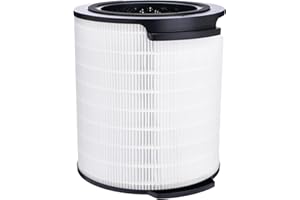 DAODEFUL FY1700 Ersatzfilter für Philips AC1715/11 AC1711/10 Series 1000i Luftreiniger, 3-in-1, H13 True Hepa mit Hocheffizienter Aktivkohle und Vorfilter - Ersatz Filter FY1700/30