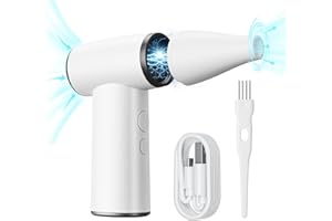 KUKIHO Kabelloser elektrischer Druckluft-Staubentferner, Druckluftspray mit 4500mAh Akku