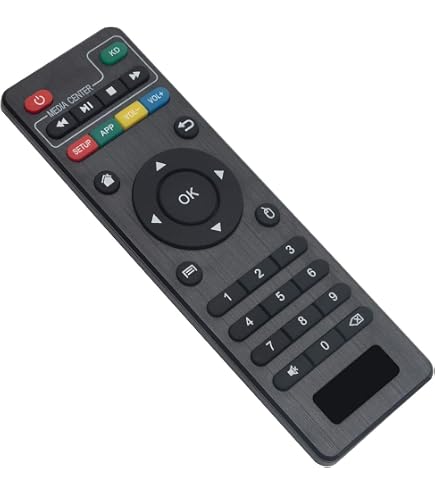 AULCMEET Telecomando Di Ricambio Per Infomir MAG IPTV/OTT – Compatibile Con MAG250, 254, 256, 322, 324, 420 E Altri - 2