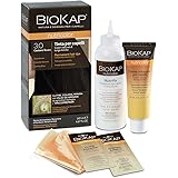 BIOKAP Nutricolor, Tinta capelli Senza Ammoniaca, Colorazione Capelli, Nutre, Colora e Ripara, 3.0 Castano Scuro, 140ml