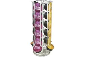 StormBrew Dolce Gusto 24 Coffee Pod Rotating Holder Rack, Capsule Stand