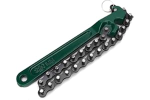 Hlyjoon Narzędzia do naprawy samochodów Typ łańcucha 9-calowy klucz do filtra oleju Usuwanie uniwersalnych narzędzi do naprawy samochodów do samochodów