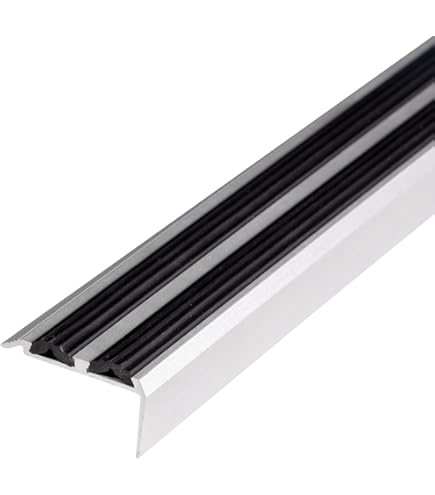 Aluminium trapneusprofiel, antislip, randbescherming, eenvoudig te