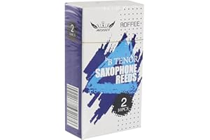 ROFFEE Sax Schilf,tenor sax saxophone reeds strength 2.0,10 pcs/box,individual packing