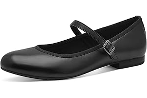 MARCO TOZZI Damen Ballerinas mit Riemchen Vegan