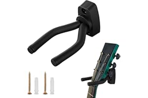 Gyinere 1PCS Guitar Stand Guitar Wall Mount Anti-fall Guitar Wall Mount Steel Material Suitable for Acoustic Guitar Ukulele and Violin Studio Guitar Stand