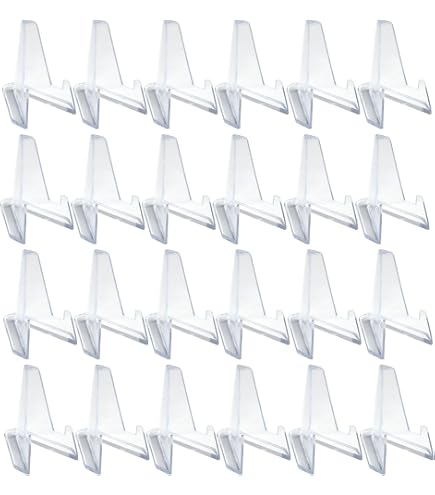 XSEXO 24 Supports De Présentation Réglables Transparents - Chevalets En Plastique Pour Assiettes, Photos, Menus Et Publicités Chevalet Acrylique Réglable XSEXO 24 Supports De Présentation Réglables Transparents - Chevalets En Plastique Pour Assiettes, Photos, Menus Et Publicités Chevalet Acrylique Réglable