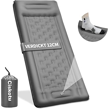 Matelas Isolant Auto-gonflant (version Améliorée) - Matelas