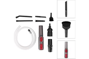 UNGROL Aspirateur, Kit Mini Aspirateur, 9 Pcs Micro Aspirateur Adaptateur Outil Kit De Nettoyage De Véhicule De Voiture Pour DYSON