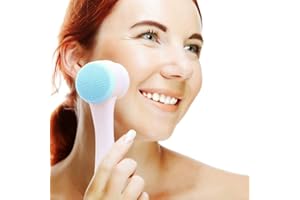 ‎AUVSTAR Reinigungsbürste Gesicht Reinigungsbürste Gesichts reinigungsbürste,Waschen Gesichtsbürste,Geeignet für Porenreiniger Tiefenreinigung und Sanfte Exfoliation,Geeignet Alle Hauttypen