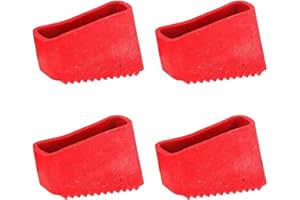 HAPPOW 4 patas de goma para escaleras, tapas, alfombrillas antideslizantes, pies de repuesto para escaleras, diámetro interior 2 x 5 cm, tapas de repuesto universales para el hogar y escaleras