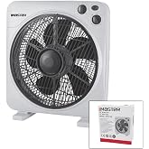 12 İN&Ccedil; KUTU FAN VANTİLAT&Ouml;R 3 KADEME HIZ 5 PLASTİK KANAT 40W 60DK.ZAMAN AYARLI MTR-F620