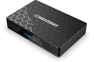 Orbsmart Android 12 TV Box P32 4K (UHD) HDR10 Smart TV Mini-PC (Quad-Core CPU H618, 4GB RAM, WiFi 6, Bluetooth 5.0)