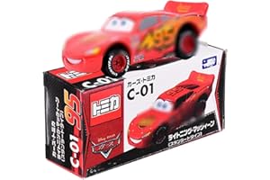 Tomicy Cars Saetta Macchinina 7.2cm Mini Mqueen Giocattolo Auto per Bambini 3+ Anni