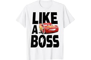 Disney Pixar Cars 3 McQueen Like A Boss Camiseta