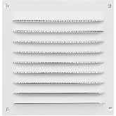 Amig - Square Aluminium Grille with Mosquito Net - Ventilation Grids for Air Outlet - Ideal for Ceiling in Kitchen and Bathro