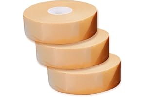 SWYSGS 3-Rollen-2.5cm Moleskin-Band-weiches Baumwollband-klebendes Blasenpräventionsband für empfindliche Haut Andere Hautreizungen