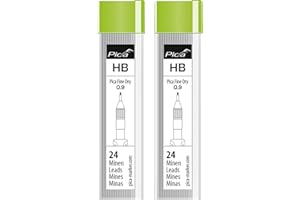 vasalat Pica Fine Dry wkłady wymienne grafitowe 0,9 mm HB, głębokie otwory, wkłady grafitowe, zawartość 48 sztuk 7030