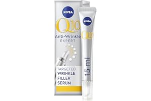 NIVEA Q10 Anti-Wrinkle Power Expert Wrinkle Filler Serum (15ml), Face Serum with Pure Coenzyme Q10 and Bioxifill Peptides Reduces Fine Lines and Wrinkles in 5 Minutes