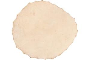 RiToEasysports 320 Mm Ziegenleder Bongo Shaman Djembe Drum Head, Trommelfell für Bongo Shaman Djembe Drum Musikinstrumentenzubehör