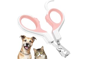 Lesfit Cat Nail Clippers, Professional Pet Nail Trimmers Claw Scissors for Small Breed Dog, Kitten, Rabbit, Bird, guinea pig and Small Animals