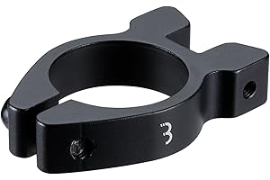 BBB Cycling Bike Seatpost Clamb Single Bolt Screw-on Seat Post Clamb for Aluminium Seatposts Roadbike, MTB and E-Bike | Black 34.9 mm CarrierClamp BSP-99