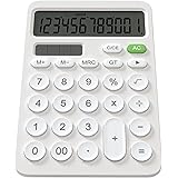 GUYUCOM Taschenrechner Groß Tasten, 12-Digit Taschenrechner Klein mit großem Display für Schule, Büro, Sensitive Taste, SOLAR